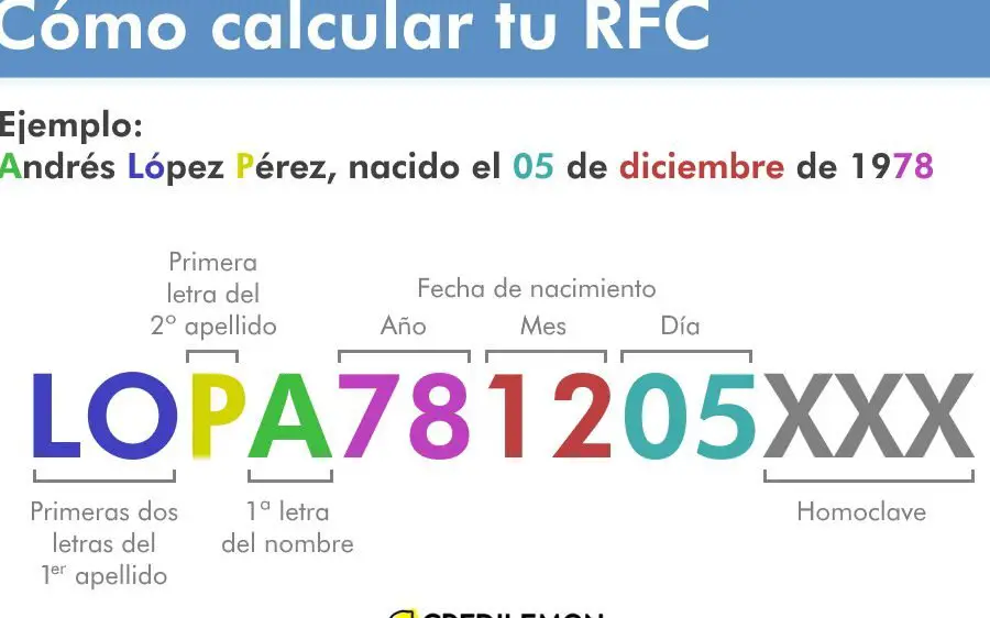 calcula rfc con homoclave