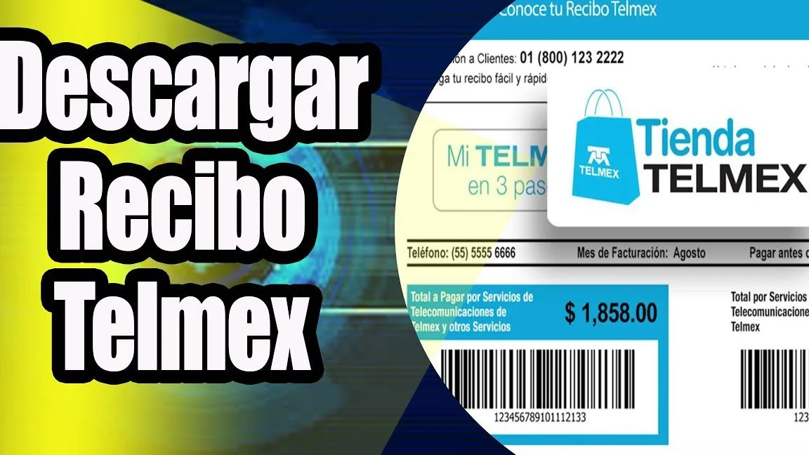 Descarga Tu Recibo Telmex 7121