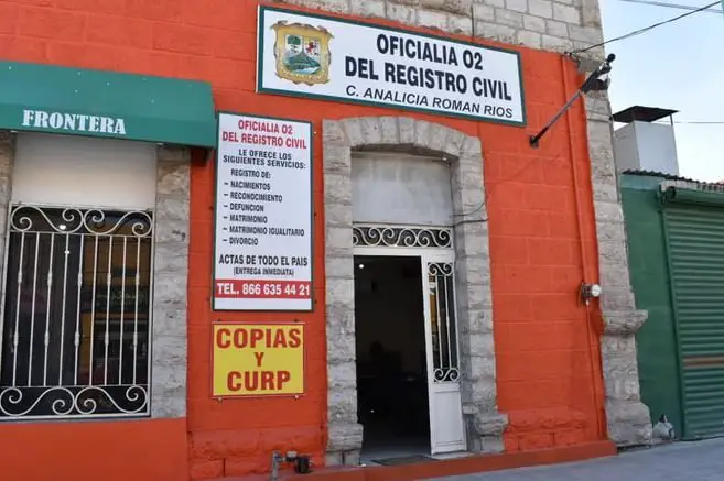 ➤ Registro Civil Oficialía 21 en Saltillo, Coahuila, México