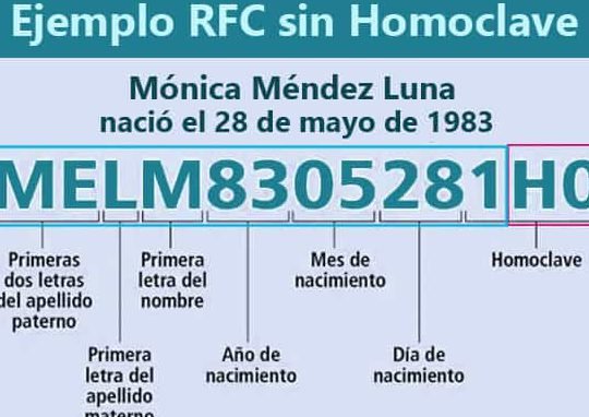 rfc con homoclave y sin homoclave 1