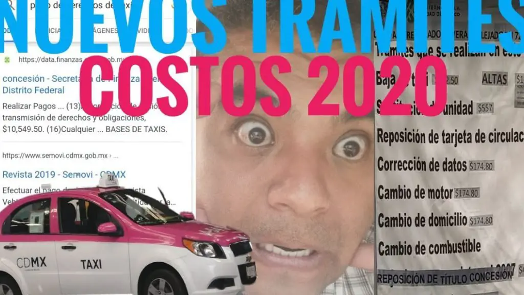 cuanto cuesta renovar las placas de tu taxi en ciudad de mexico