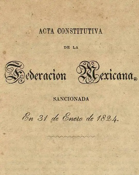 el acta constitutiva del 31 de enero de 1824 un hito en la historia de